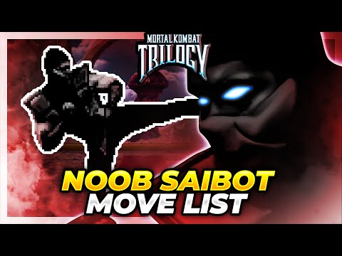 NOOB SAIBOT MOVE LIST - Mortal Kombat Trilogy (MKT)