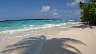 Beach of Hangnaameedhoo, Maldives