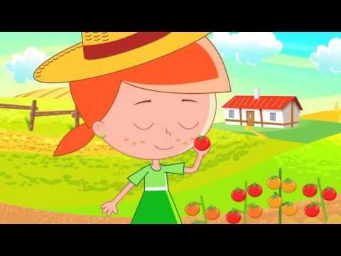 🍎 Vaisiai Ir Daržovės – Linksma Daina Vaikams | Dainų Karuselė 🥕🍓