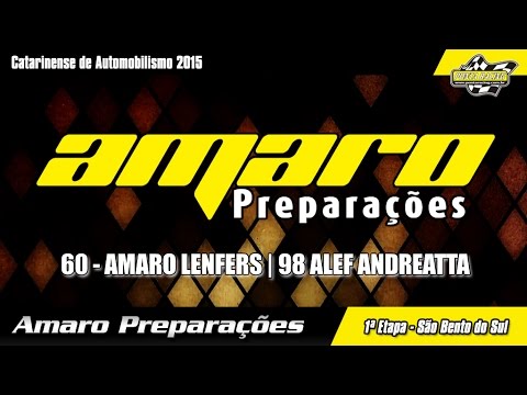 A. Lenfers/A. Andreatta - 1ª Etapa Catarinense de Automobilismo 2015 - São Bento do Sul