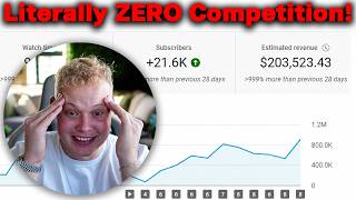 I Found 20 Faceless AI YouTube Niches With 0 COMPETITION thumbnail