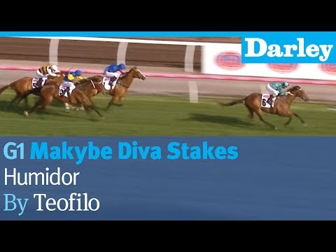 Humidor by Teofilo wins the G1 Makybe Diva Stakes at Flemington