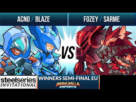 Acno & Blaze vs Fozey & Sarme - Winners Semi-Final - SteelSeries Invitational 2022 - EU 2v2