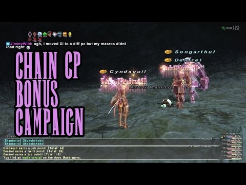 FFXI - Chain CP Bonus Campaign - 11/14/2016