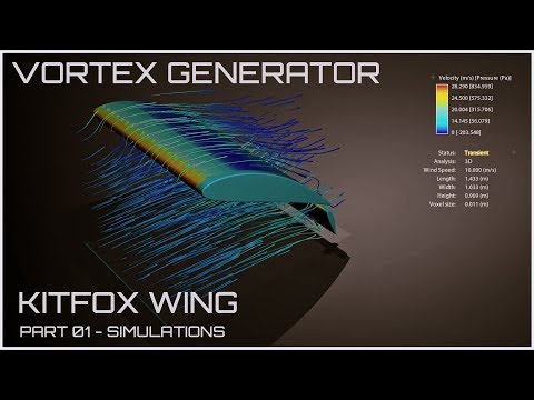 How do Vortex Generator work on the Kitfox wing? Where to place them? ✈⚙🛩🔧