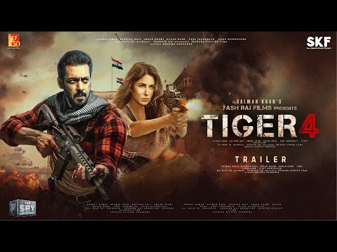 Salman Khan's TIGER 4 - Trailer | Salman Khan | Katrina Kaif, Shah Rukh khan, Kabir YRF Spy Universe