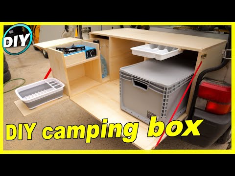 How to Make a DIY Camping Box