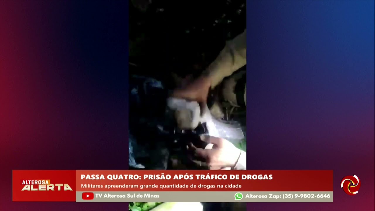 Dono de bar é preso no tráfico de drogas em Passa Quatro