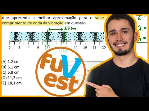 Fuvest 2024 A demonstration experiment on standing waves makes use of