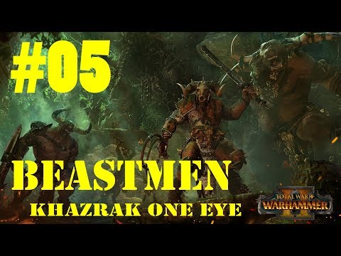 The Heard returns- Total War: Warhammer 2 – Beastmen - Mortal Empires – Khazrak One Eye– Part 5