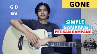 Download lagu TUTORIAL PETIKAN (Gone - ROSE) (Tutorial Gitar) CHORD SIMPLE GAMPANG! mp3
