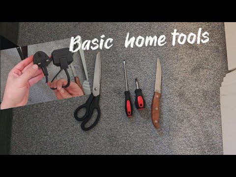 How to change a uk 3-pin plug - using basic home tools everyone has.  rewire & DIY very easy
