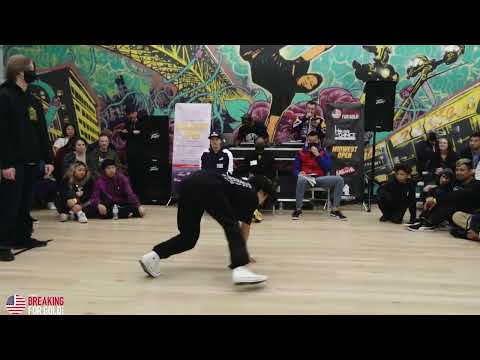 George Vs Homie Sky - Teens Top 8 - Midwest Open - Breaking For Gold USA