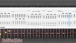 Siamese Twins - Easy Electric Guitar Tutorial + TABs (The Cure) | Kadifem Tabs