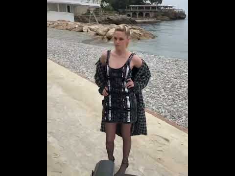 #KristenStewart attends the Chanel Cruise 2023 Collection on May 05, 2022 in Monte-Carlo, Monaco