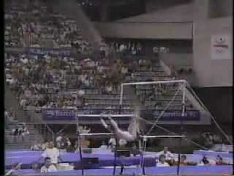 Henrietta Onodi - 1992 Olympics AA - Uneven Bars