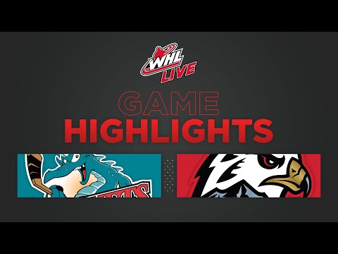 WHL Highlights: Rockets (3) at Winterhawks (5) - October 29, 2022