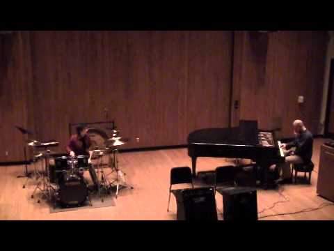 BrainTree Concert Etude #6: What Goes Up Must Come Down (amplified prepared piano, drumset, paiste)