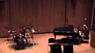 BrainTree Concert Etude #6: What Goes Up Must Come Down (amplified prepared piano, drumset, paiste)