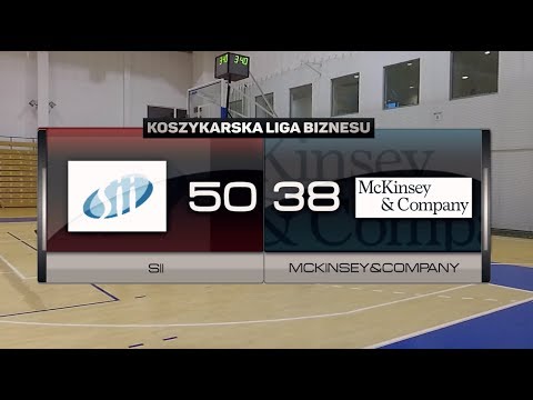 SII vs McKinsey&Company - XI kolejka - Poznań - Koszykarska Liga Biznesu