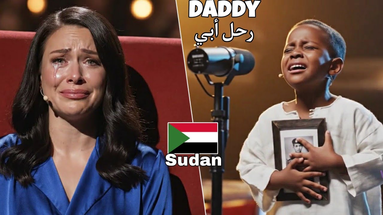 طفل سوداني يغني لوالده الذي رحل في الحرب وينادي العالم أنقذو السودان فبكت لج?