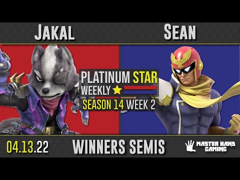 PSW S14:W2 - Jakal (Wolf) vs Sean (Captain Falcon) - W Semifinals