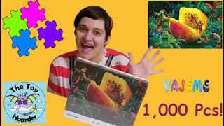 YouTube thumbnail: 1000 Piece Fruit Finder Jigsaw Puzzle, Plus Tips & Tricks!