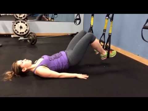 TRX glute bridge