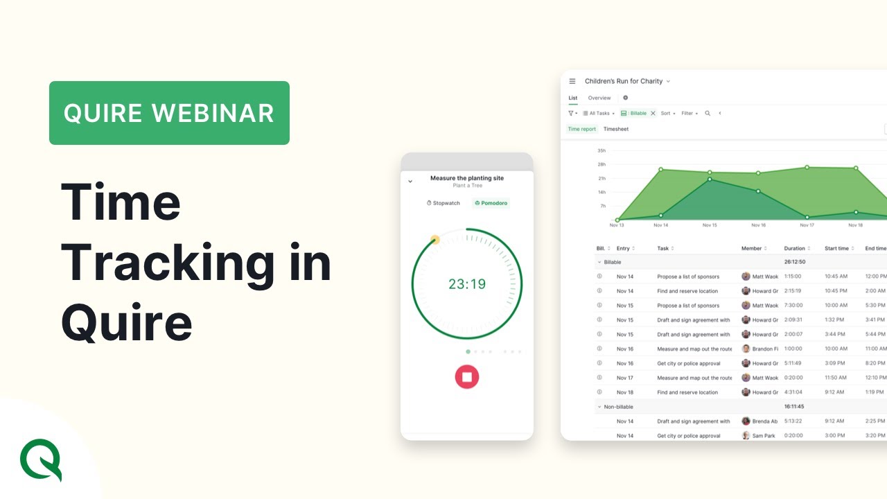 Quire Webinar: Time Tracking in Quire