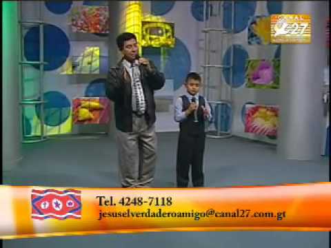 HUGO RODRÍGUEZ Y KEVIN RODRÍGUEZ cantando en Jesús el Verdadero Amigo.