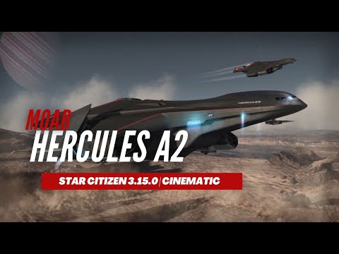 Getting bombed like never before! Hercules A2 | Star Citizen 3.15 | Cinematic