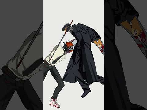 CHAINSAW MAN BATTLE ! All Chainsaw Man - Denji vs Katana man - Katana devil - Drawing Cartoon
