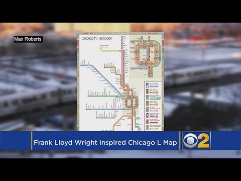 CTA’s L Map, In Frank Lloyd Wright Style, Wins Design Award