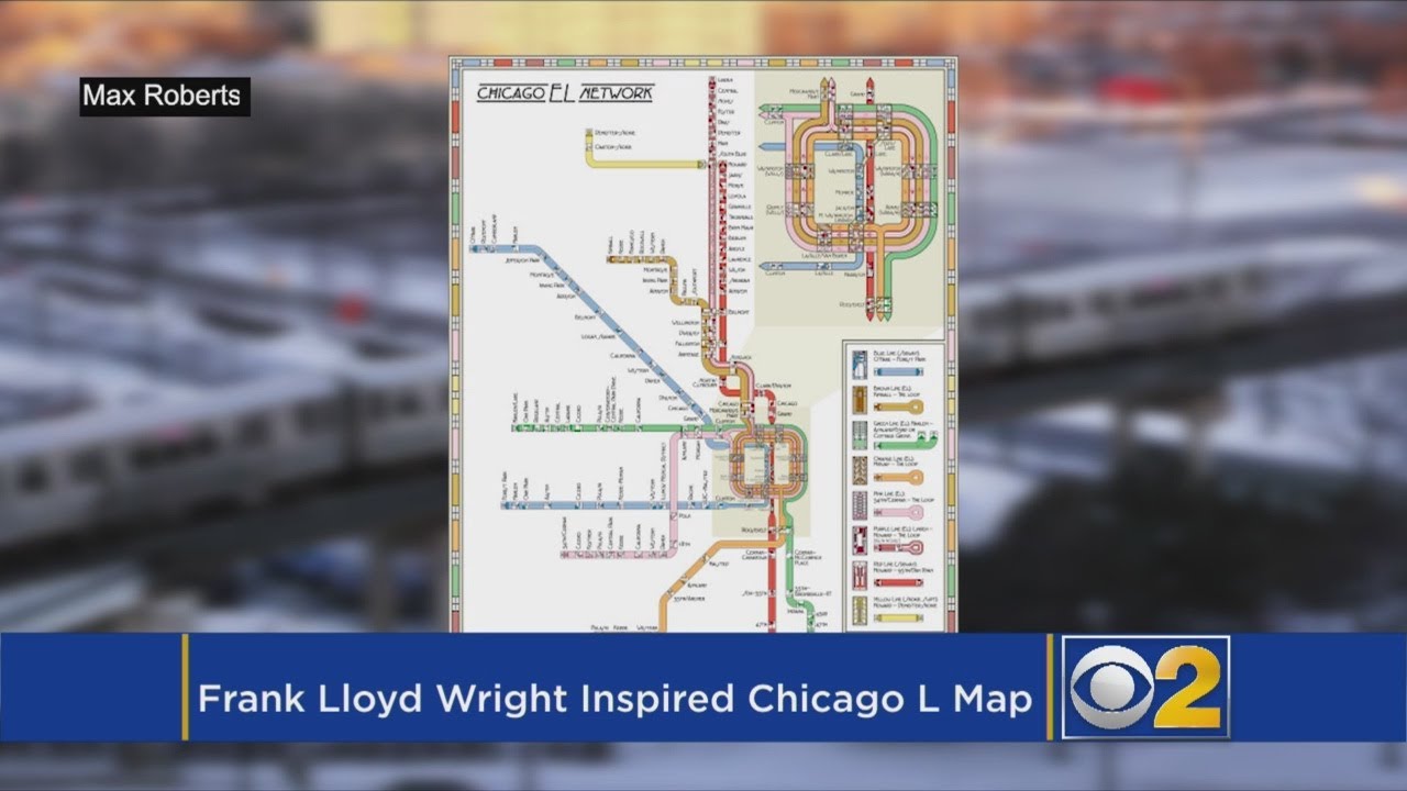 CTA’s L Map, In Frank Lloyd Wright Style, Wins Design Award