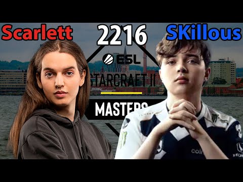 🇨🇦 Scarlett (Z) vs SKillous (P) - Knockout - Masters Summer 2023 - StarCraft 2 - Cast 2216