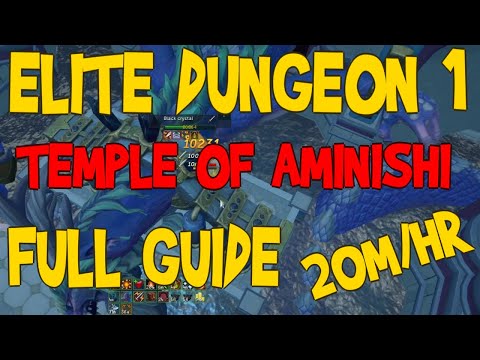 Runescape 3 - Elite Dungeon 1 Temple of Aminishi Solo Guide [Full Guide]