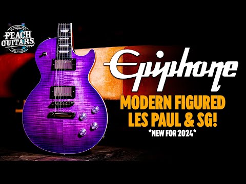 Epiphone Les Paul Modern Figured Purple Burst image 18