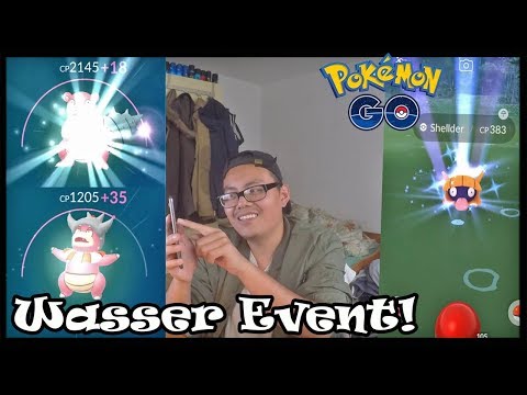 Wie fandet ihr das WASSER Event?! Shiny Muschas & noch mehr Wasser Pokemon gepushed! Pokemon Go! Video