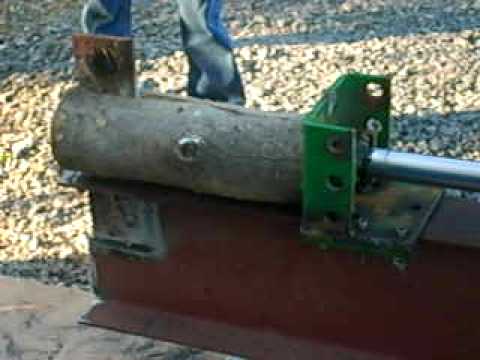 comment construire une fendeuse a bois
