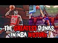 The 7 GREATEST DUNKS In The HISTORY OF BASKETBALL