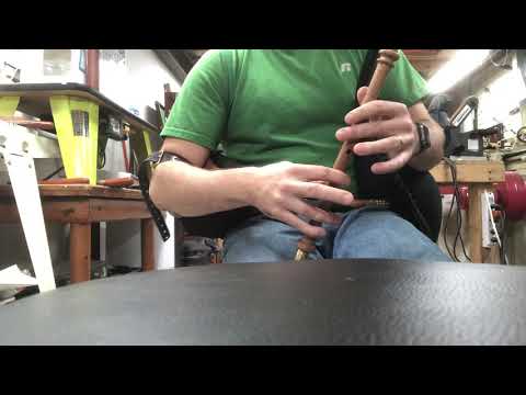 Budget Practice Set of Uilleann pipes by Bigley
