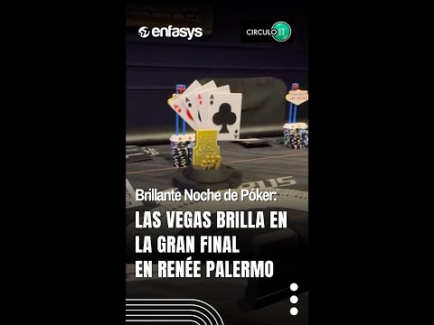 Brillante Noche de Póker: Las Vegas Brilla en la Gran Final en Renée Palermo