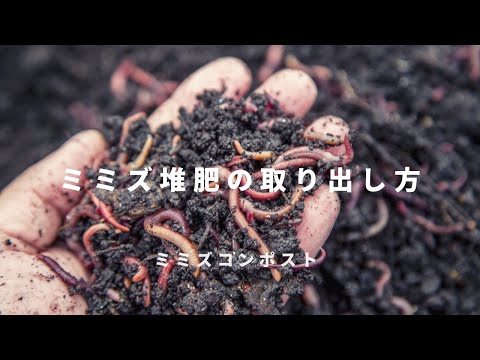 自社生産のミミズ堆肥 トピックス