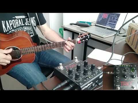 DIGITECH TRIO + LOOPER - Where do you think you're going - Dire straits - cover guitar -