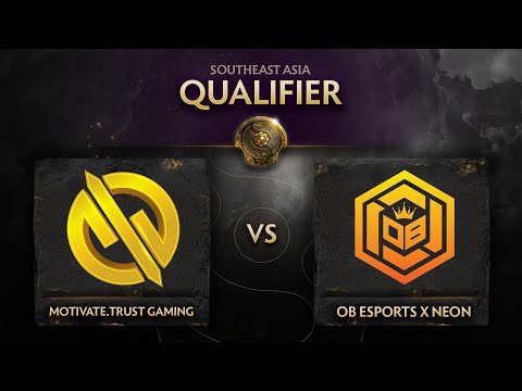 MG.Trust vs OB.Neon Game 2 - TI10 SEA Qualifiers: Upper Bracket R1 w/ GoDz & Black^