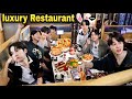 BTS in Luxury Restaurant 🍕🍔 // Hindi dubbing // Part-5
