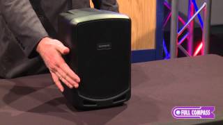 Video thumbnail for Samson Expedition Escape Rechargeable Portable 2-Way PA Speaker Overview | Full Compass by Full Compass