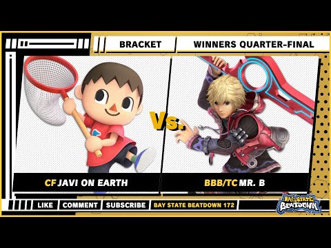 Bay State Beatdown 172 - Winners Quarters - JAVI ON EARTH (Villager) VS Mr. B (Shulk) - SSBU Singles
