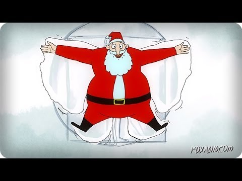 Vědecky přesný Santa Claus