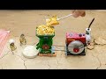 How To Make Tractor Rice Mill Machine Science Project Diy Tractor